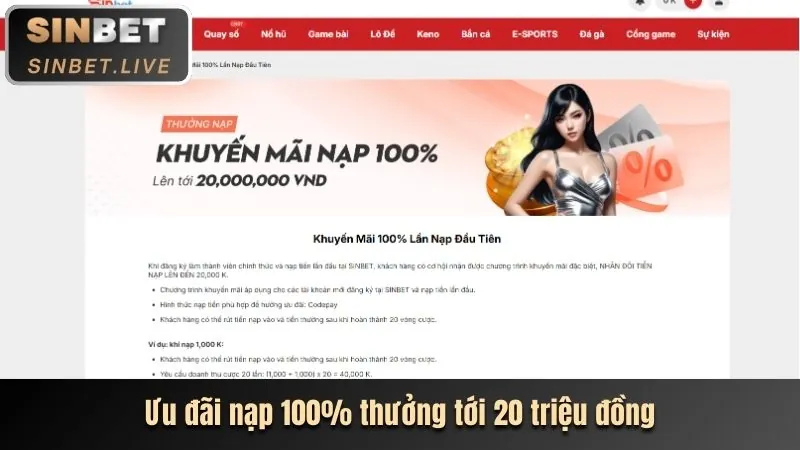 Ưu đãi chào mừng thành viên mới VN999